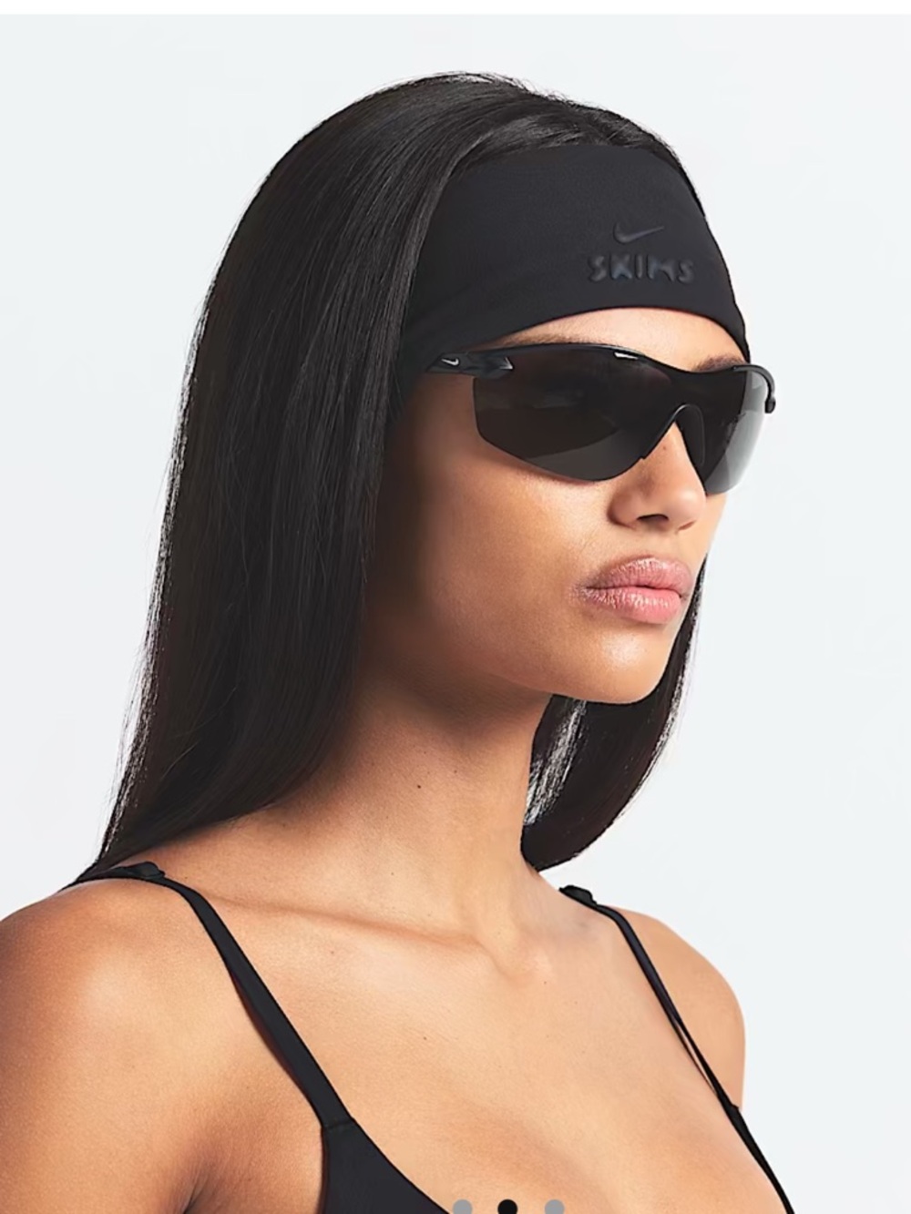 Nike SKIMS Headband Black/Obsidian